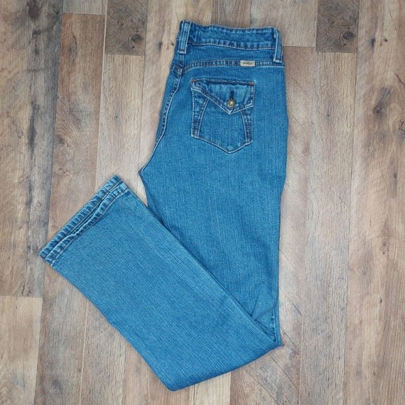 Signature by Levi Strauss & Co. Denim - Levis Strauss Signature Jeans Womens Misses 10 Mid Rise Boot Cut Stretch